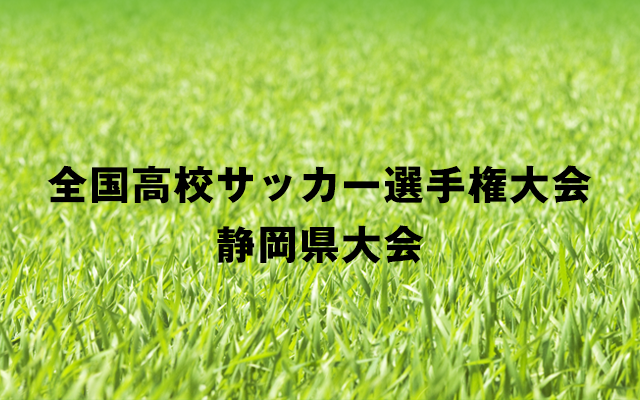 全国高校サッカー選手権大会 静岡県大会